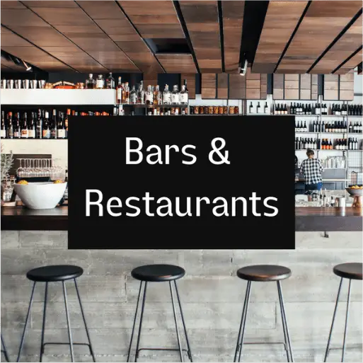 changeover systems for bars and restaurants
